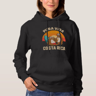 Camiseta Pura Vida Costa Rica Sloth Sleepy Lazy Animal Surf