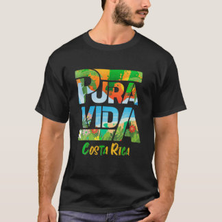 Camiseta Pura Vida Costa Rica Souvenir América Central Lega