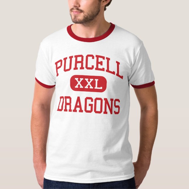 Camiseta Purcell - dragões - segundo grau - Purcell (Frente)