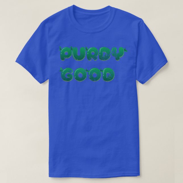 Camiseta Purdy Good Fan Design (Frente do Design)