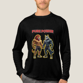 Camiseta Pure Power – Strong Animal Muscle Cartoon Design