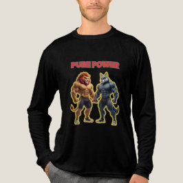 Camiseta Pure Power – Strong Animal Muscle Cartoon Design