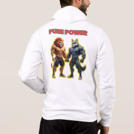 Camiseta Pure Power – Strong Animal Muscle Cartoon Design