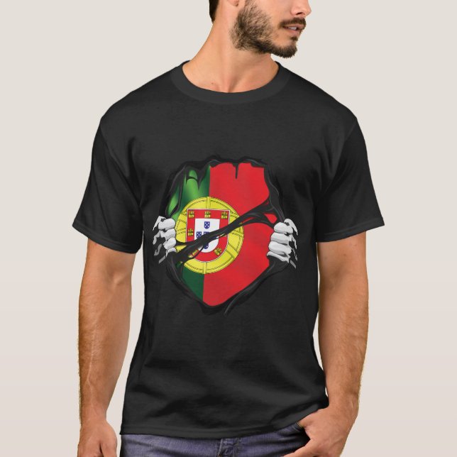 Camiseta Pure Roots Flag Black (Frente)