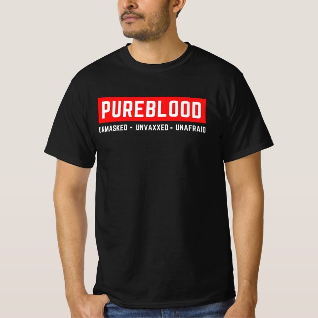 Camiseta Puresanguessua sem mascaramento sem medo (Frente)