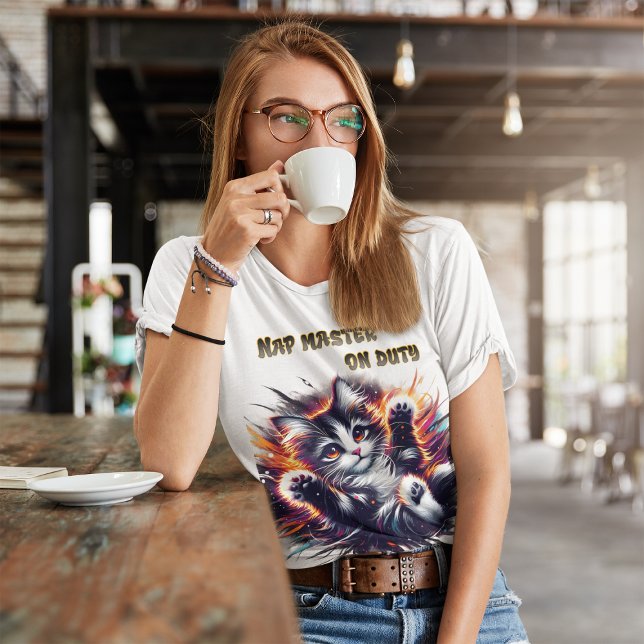 Camiseta Purfect Nap Master On Duty (Criador carregado)