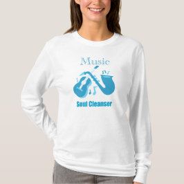 Camiseta Purificador de Alma Música Gráfico de Guitarra e S