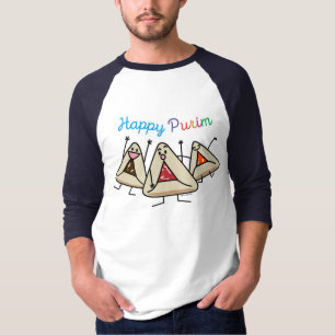 Camiseta Purim hamantaschen a pastelaria Sameach Oznei