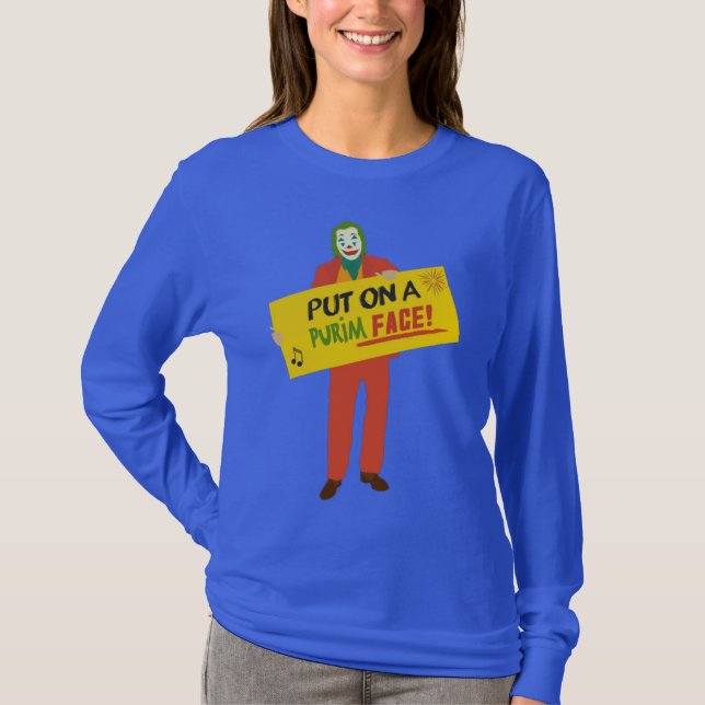 Camiseta Purim Joker (Frente)