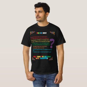 Camiseta Purim Quiz - Teste Seu Conhecimento Sobre Este Jud