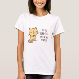 Camiseta Puro Bonito Da Maneira Que Você É Gato