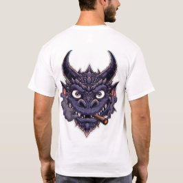 Camiseta Purple Dragon Fantasy Graphic