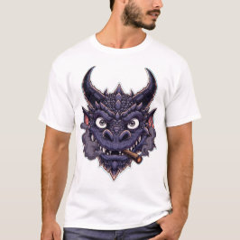 Camiseta Purple Dragon Fantasy Graphic
