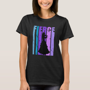 Camiseta Purple Fierce Violin Birthday Design Orchestra Pla