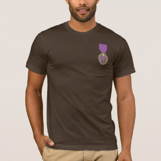 Camiseta Purple Heart United States military decoration.