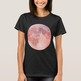 Camiseta Purple Moon Goddess Art