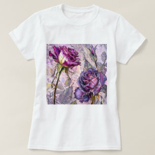 Camiseta Purple Roses