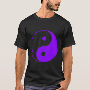 Camiseta Púrpura Espiritual da Filosofia Yinyang Taoist