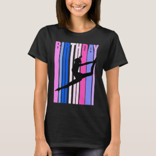 Camiseta Púrpura Rosa Pidroxa, Estação de Dança Aniversário