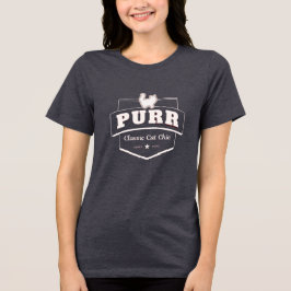 Camiseta Purr el amor por los gatos 