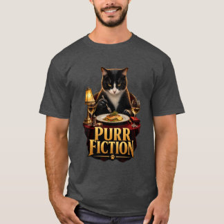 Camiseta Purr Fiction Cat Comedy