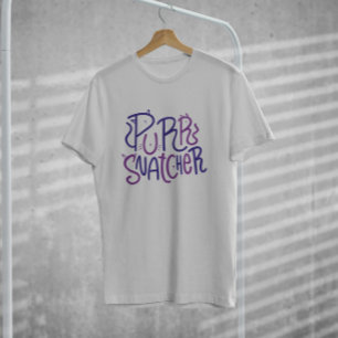 Camiseta Purr Snatcher Lettering