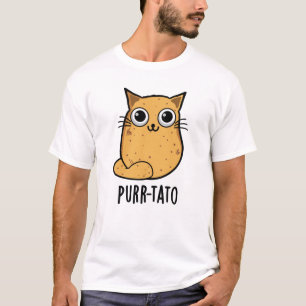 Camiseta Purr-tato Funny Cat Batata Pun