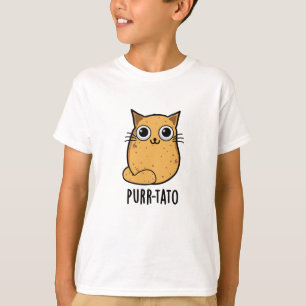 Camiseta Purr-tato Funny Cat Batata Pun