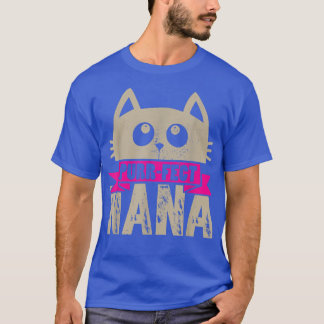 Camiseta PurrFect Nana Funny Kitten Cat Vintage