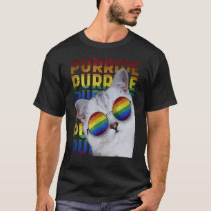 Camiseta Purride Cat Lgbt Orgulho gay Cat Gatinho 1