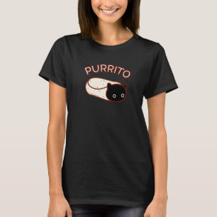 Camiseta Purrito O Gato Burrito Assustador 1
