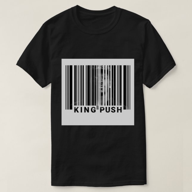 Camiseta Pusha T - King Push Meu nome é meu nome Código de  (Frente do Design)