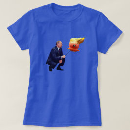 Camiseta Putin Joga Com Balão De Trump