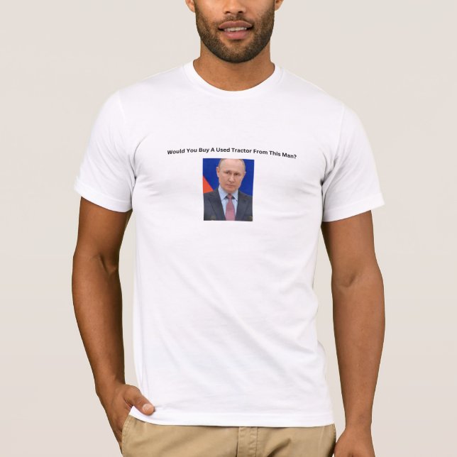 Camiseta Putin Trator (Frente)