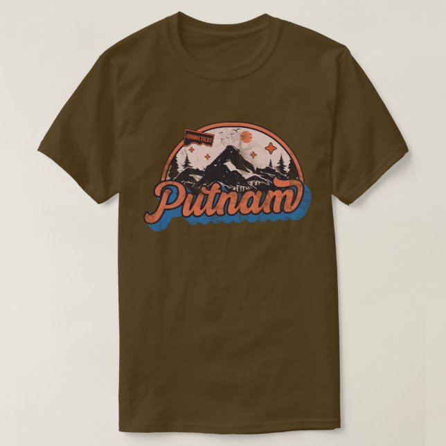 Camiseta Putnam, Connecticut (Frente do Design)