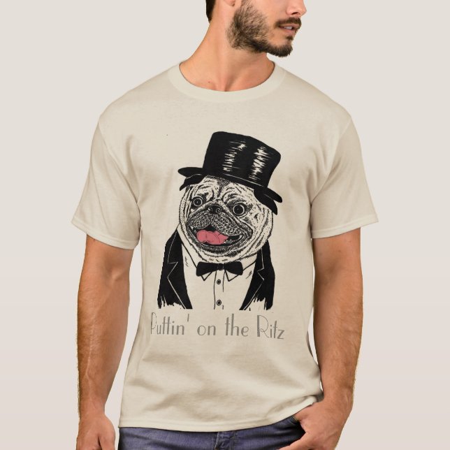Camiseta Puttin no Ritz (Frente)