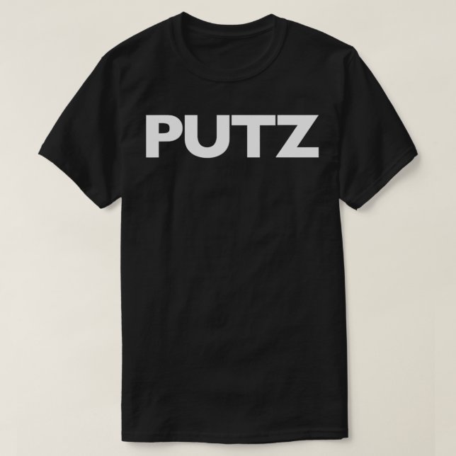Camiseta Putz (Frente do Design)