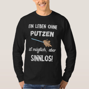 Camiseta Putzkraft Limpando Colone Mulher-de-Casa Limpando