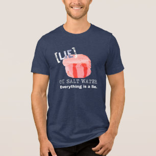 Camiseta Puxa Taffy de Água Salgada É uma Mentira
