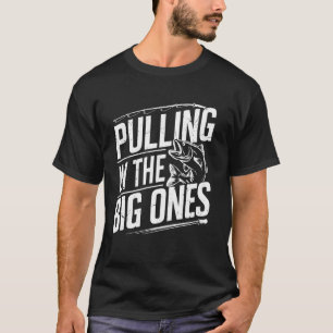 Camiseta Puxando os Grandes Salmões da Pesca