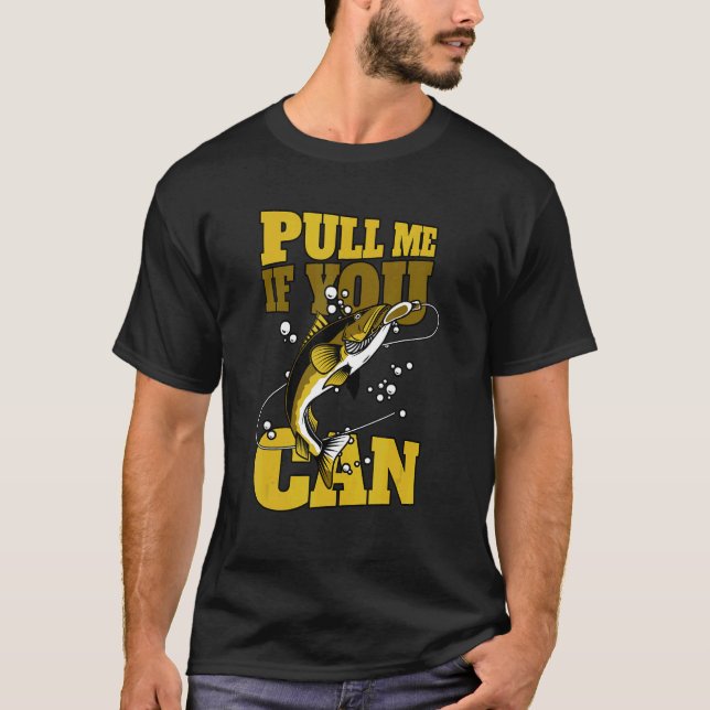 Camiseta Puxe Me Se Você Pode Zander Hooks Iscas Especialis (Frente)
