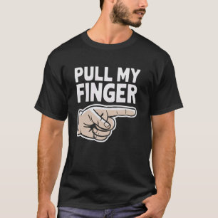 Camiseta Puxe Meu Dedo Dito Engraçado Sarcástico de Humor P