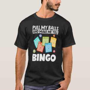 Camiseta Puxe Minhas Bolas E Me Torne Yellbingo Engraçado 