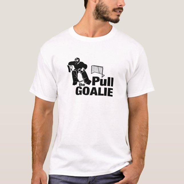 Camiseta Puxe o Goalie (Frente)
