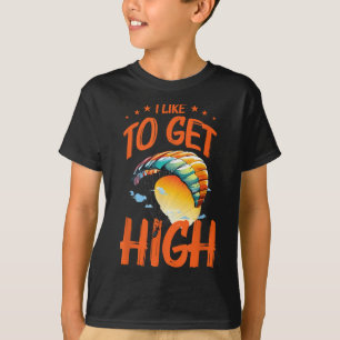 Camiseta Puxe Para-Quedas Não Desculpas Skydiving Retro Hom
