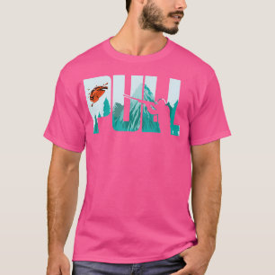 Camiseta Puxe Tiro ao Prato Atiradores de Pombo Fofos Jogad