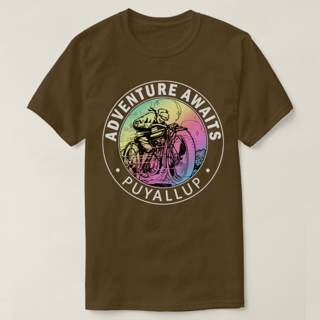 Camiseta Puyallup City Washington (Frente do Design)