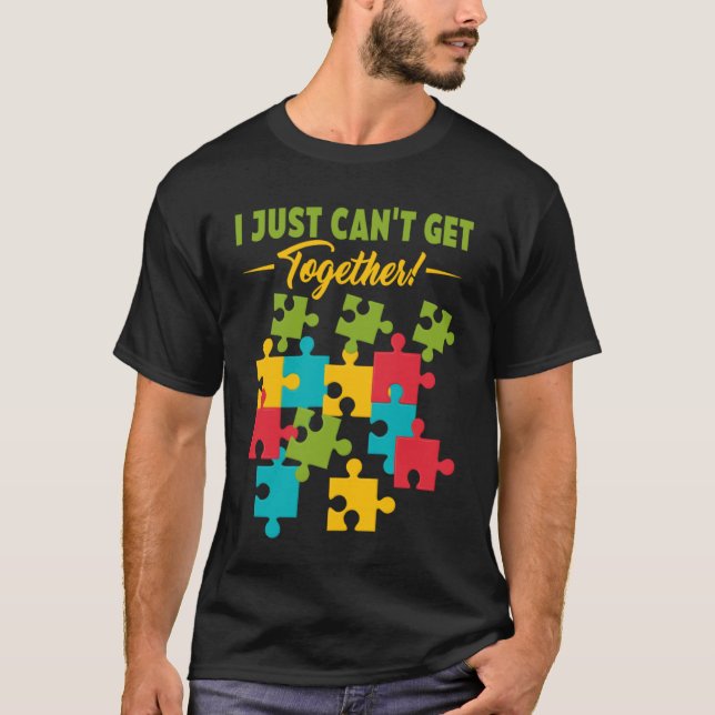 Camiseta Puzzle Solving Puzzles Hobby Crossword   6 (Frente)