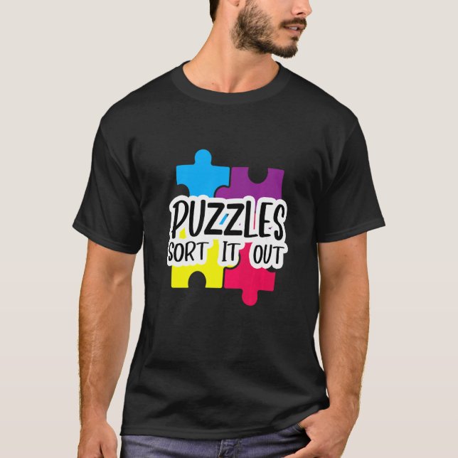 Camiseta Puzzlers Ordenam (Frente)