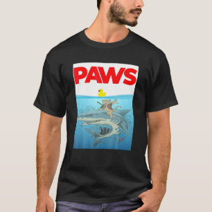 Camiseta PWS Cat e Design de Pato de Borracha Amarelo